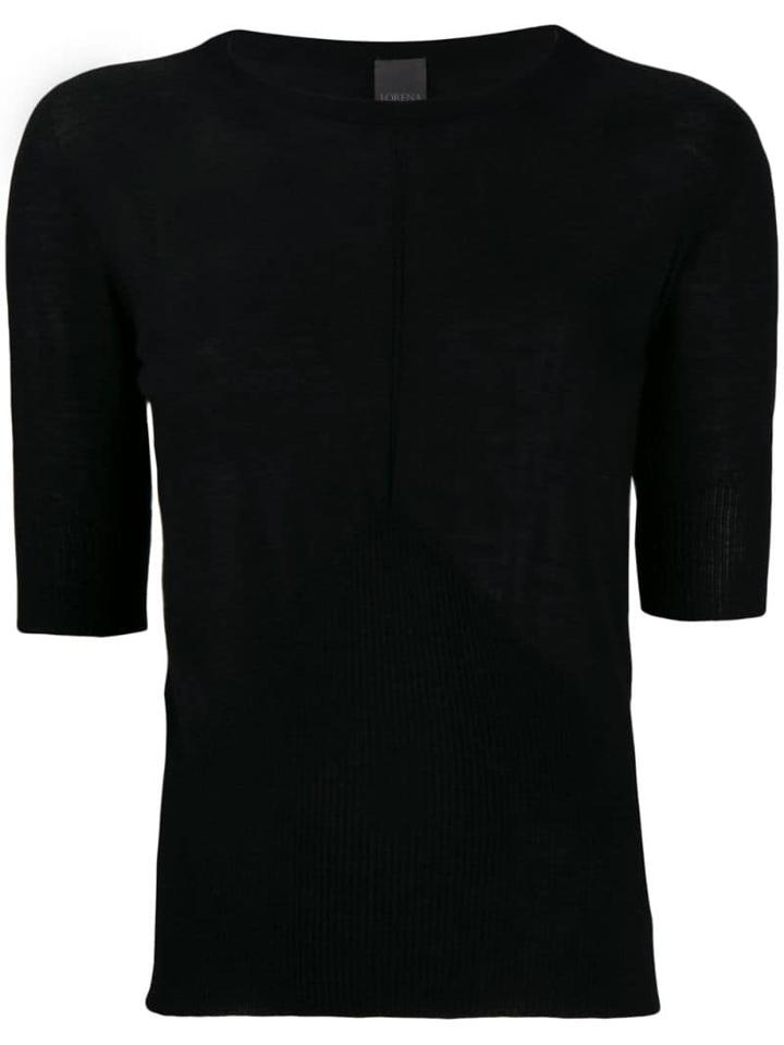 Lorena Antoniazzi Knitted Top - Black