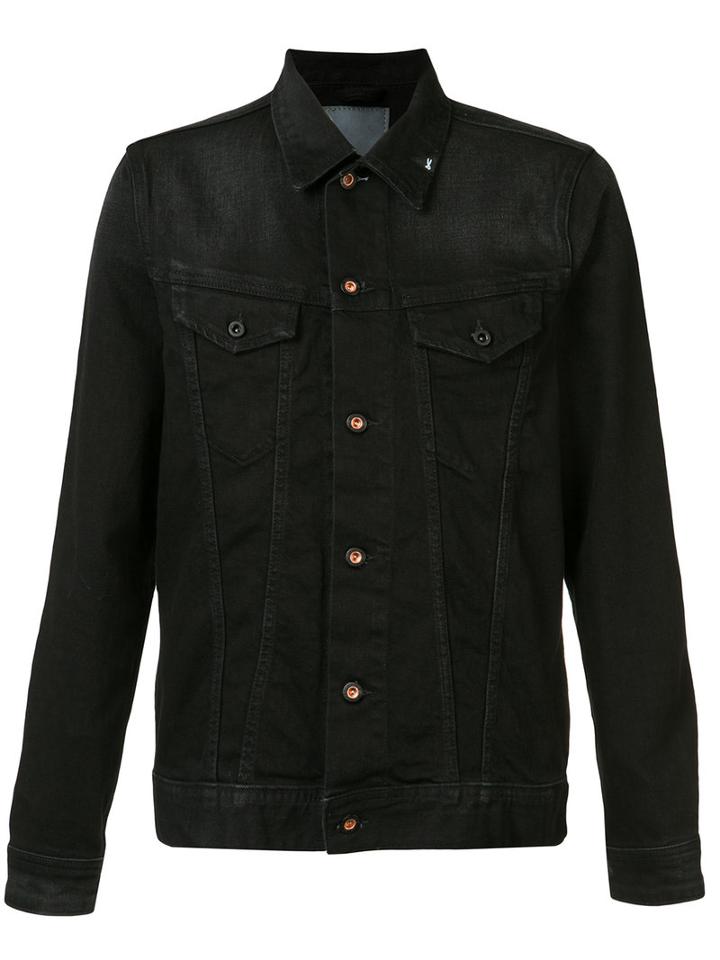 Denham Denim Jacket, Men's, Size: Xl, Black, Cotton/spandex/elastane