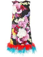 Dolce & Gabbana Flower Print Dress - Black