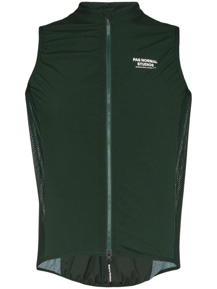 Pas Normal Studios Stow Away Gilet - Green