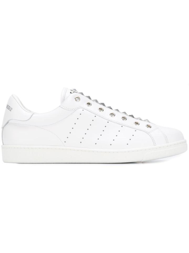 Dsquared2 'santa Monica' Sneakers, Men's, Size: 41, White, Leather/rubber