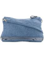 Vanessa Bruno Denim Clutch - Brown