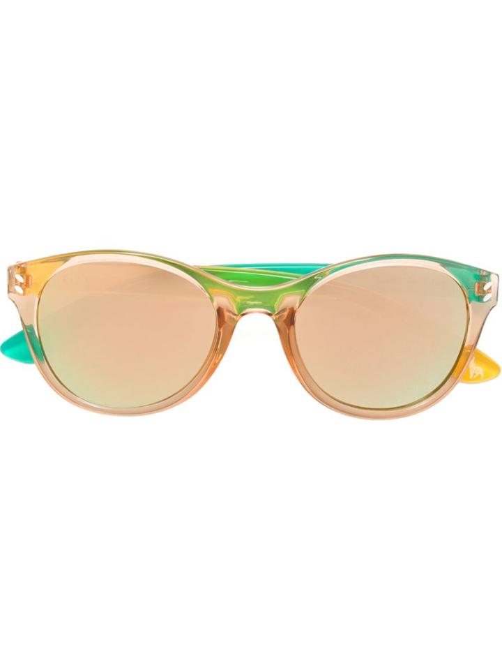 Stella Mccartney Kids - Square Frame Sunglasses - Kids - Acetate - One Size, Orange