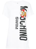 Moschino Bunny Print Logo T-shirt - White
