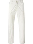 Kiton Straight Leg Jeans, Men's, Size: 36, Nude/neutrals, Cotton/spandex/elastane
