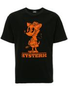 Hysteric Glamour Hysteric Cartoon Print T-shirt - Black