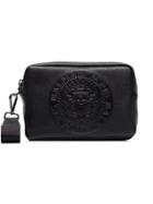 Balmain Balm Wllt Blk Lthr - Black