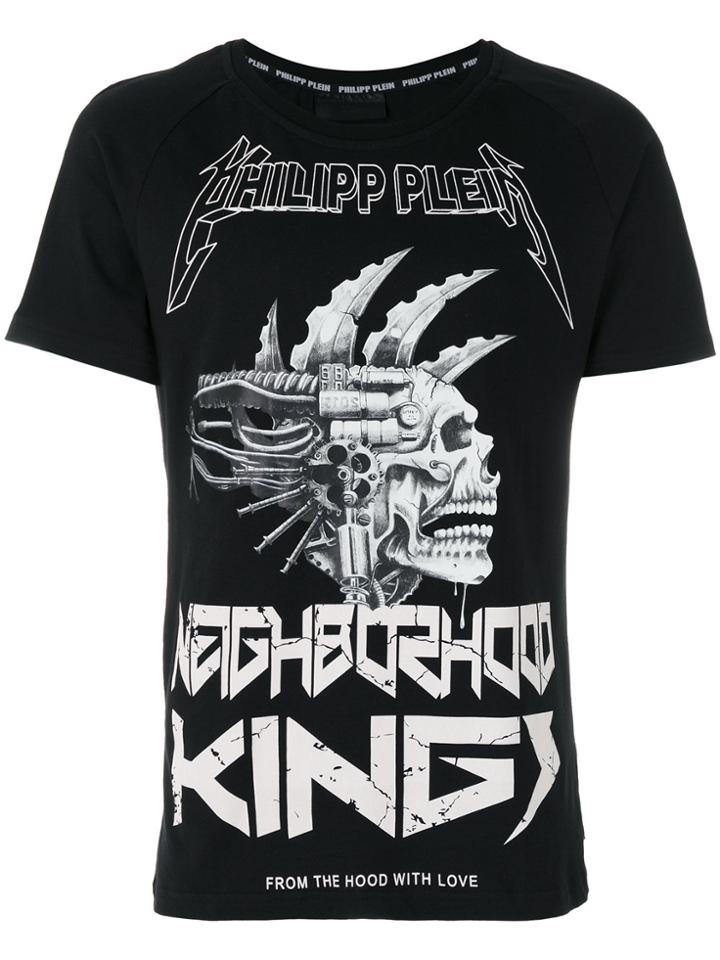 Philipp Plein Neighbourhood Kings T-shirt - Black