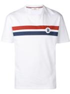 Bally Stripe Printed T-shirt - White
