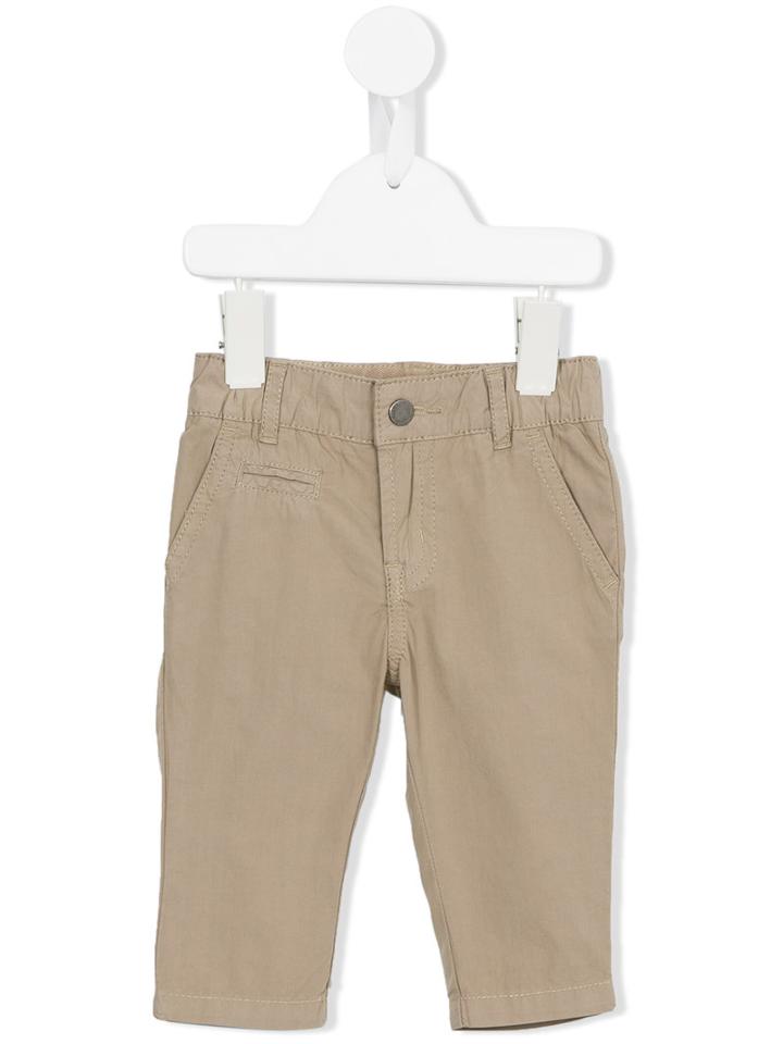 Stella Mccartney Kids - Classic Chinos - Kids - Cotton - 9 Mth, Brown