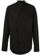Joe Chia Cut-out Detail Shirt - Black