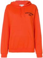 Semicouture Hooded Sweatshirt - Orange
