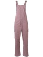 See By Chloé - Casual Jumpsuit - Women - Cotton/spandex/elastane - 38, Pink/purple, Cotton/spandex/elastane