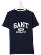 Gant Kids Teen Logo Printed T-shirt - Blue