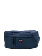 Paul & Shark Woven Belt Bag - Blue