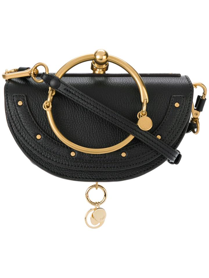 Chloé Nile Shoulder Bag - Black