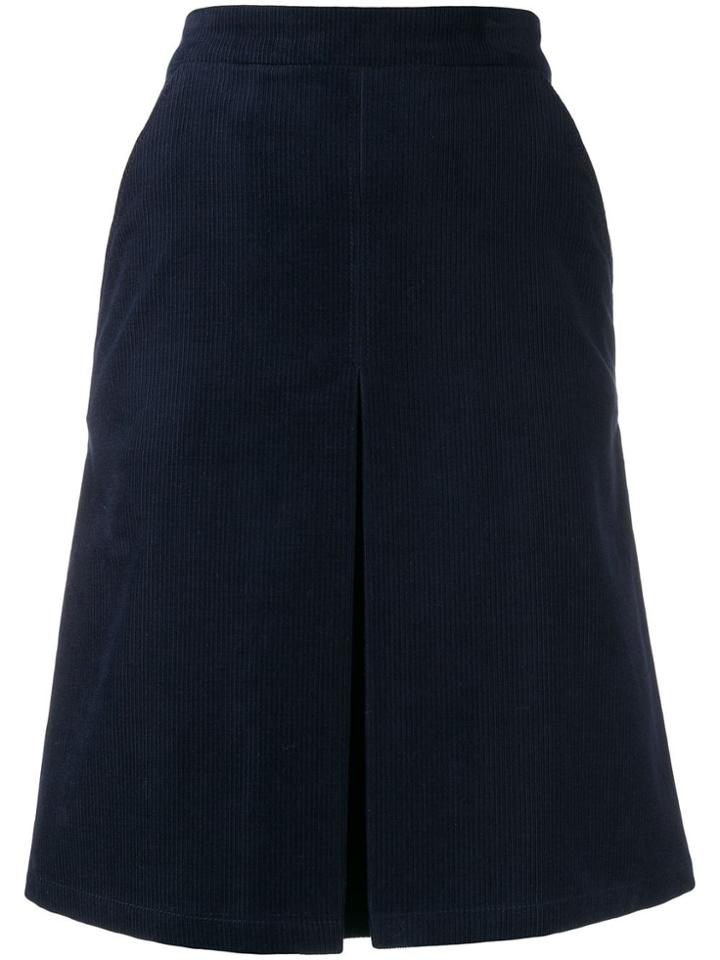 A.p.c. Coco A-line Skirt - Blue
