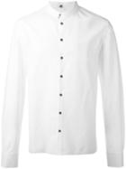 Label Under Construction Plain Shirt, Men's, Size: 54, White, Cotton