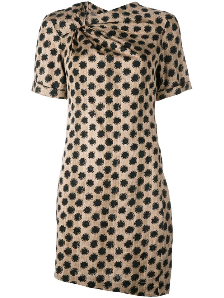 Isabel Marant Étoile Polka-dot Dress, Women's, Size: 40, Nude/neutrals, Cotton