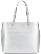 Marc Jacobs Logo East-west Tote - Metallic