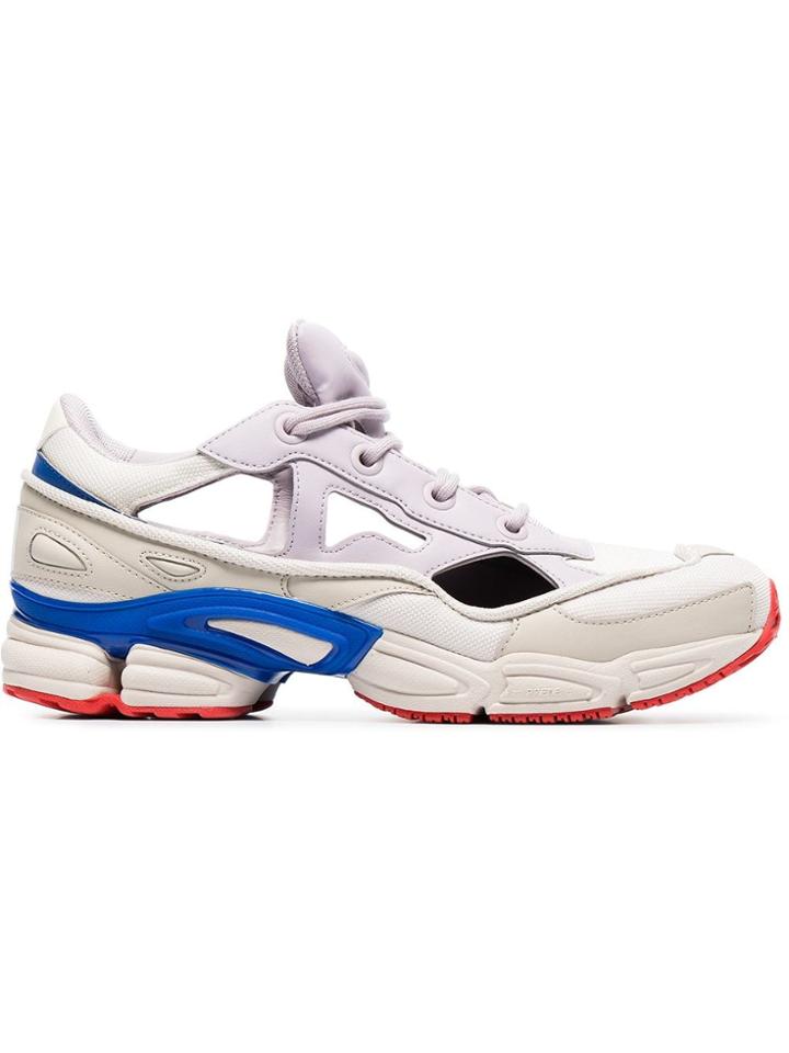 Adidas By Raf Simons Ozweego Sneakers With Socks - White