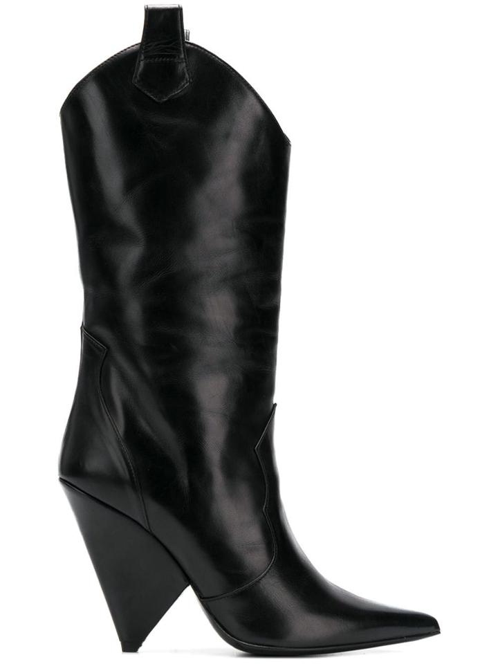 Aldo Castagna Western Boots - Black