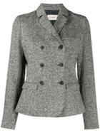 Holland & Holland Double-breasted Blazer Jacket - Grey