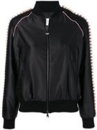 Chiara Ferragni Bomber Beads Jacket - Black
