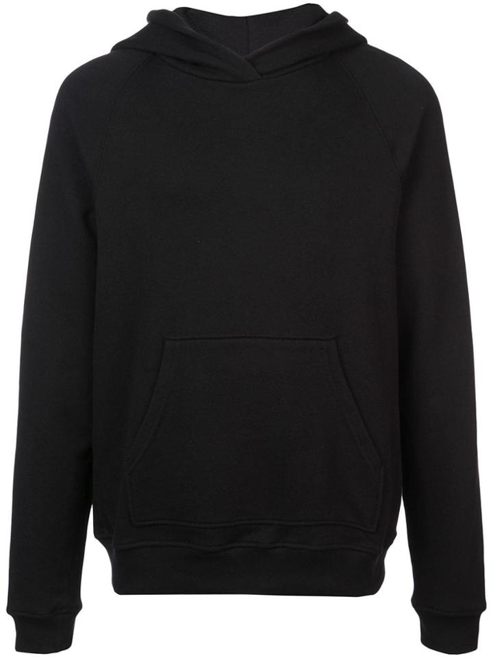 John Elliott Fine Knit Hoodie - Black