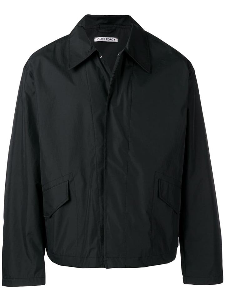 Our Legacy Short Waterproof Jacket - Black