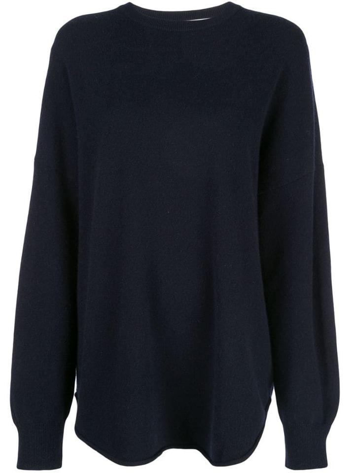 Extreme Cashmere Oversized Knit Jumper - Blue
