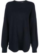 Extreme Cashmere Oversized Knit Jumper - Blue