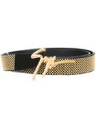 Giuseppe Zanotti Design Studded 'giuseppe' Belt
