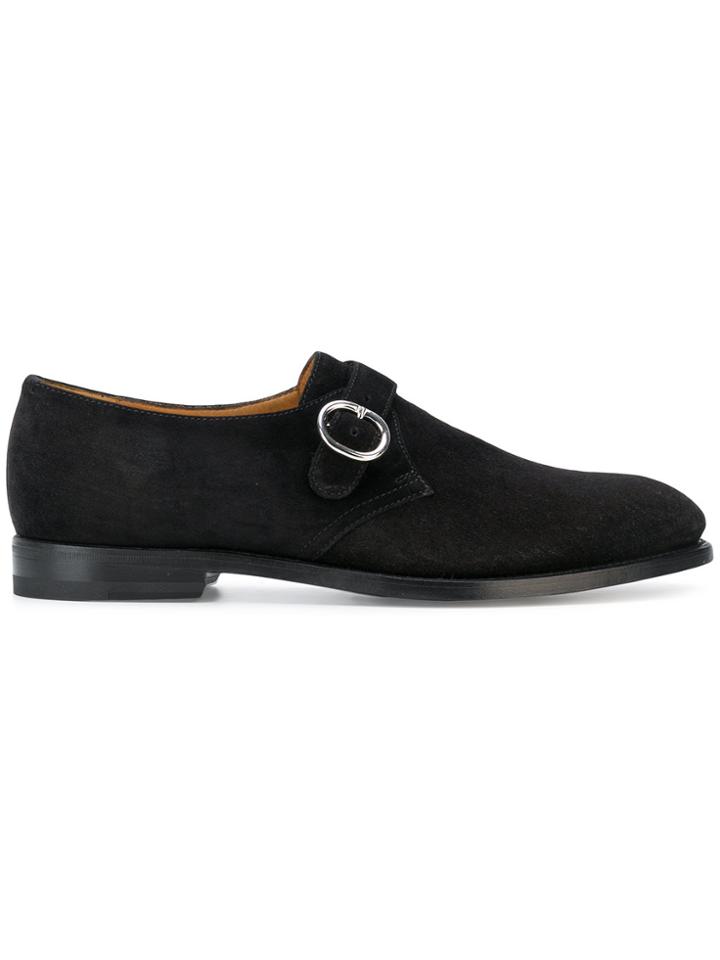 Barbanera Side Buckle Loafers - Black