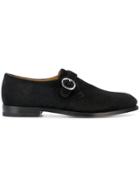 Barbanera Side Buckle Loafers - Black
