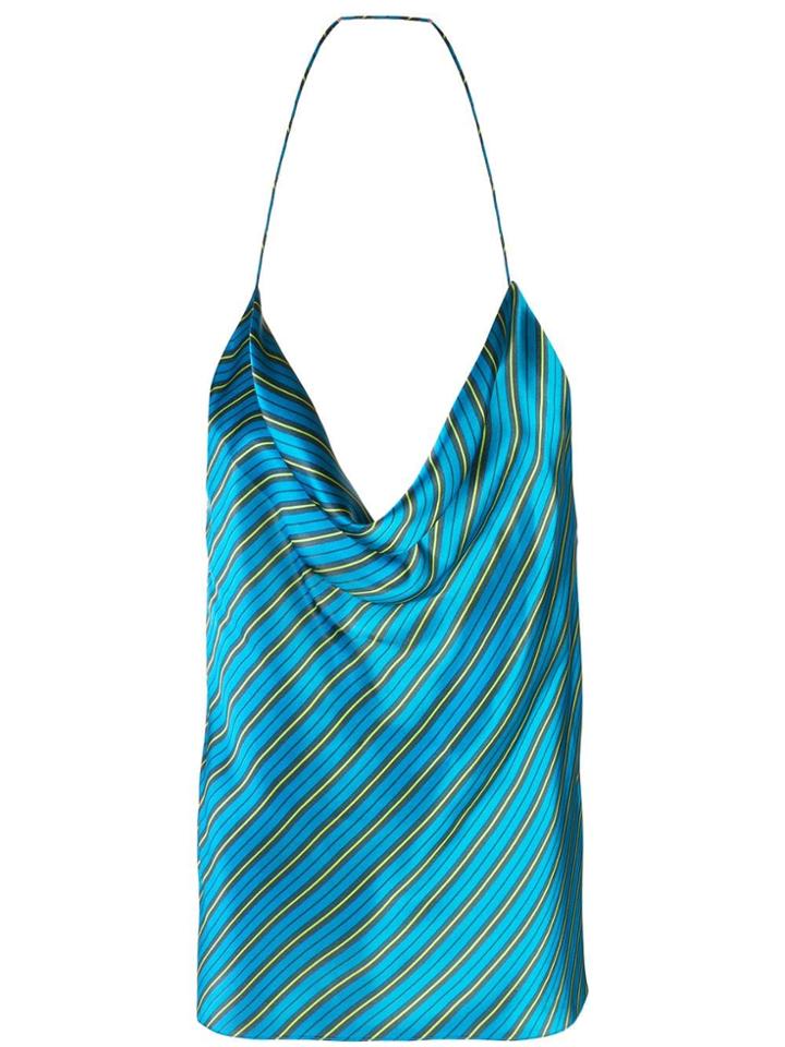 Cushnie Draped Cami-top - Blue