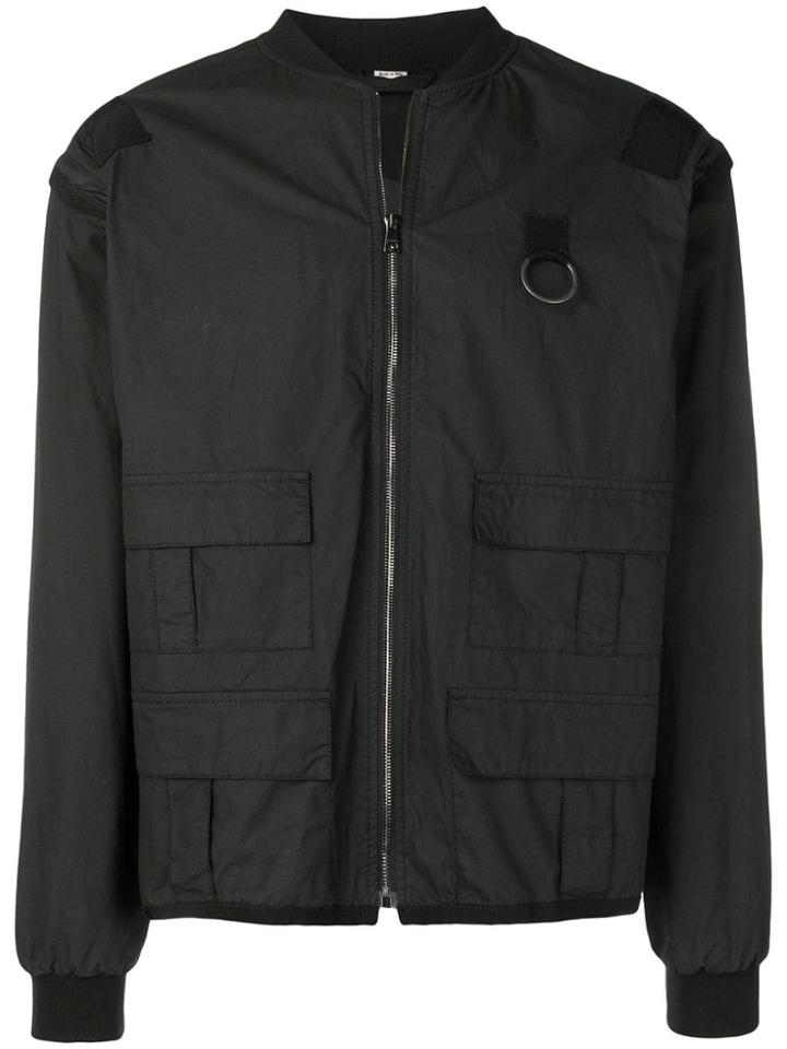 Gucci Logo Bomber Jacket - Black
