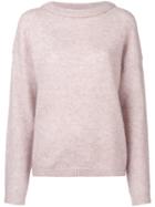 Acne Studios Dramatic Oversized Sweater - Pink