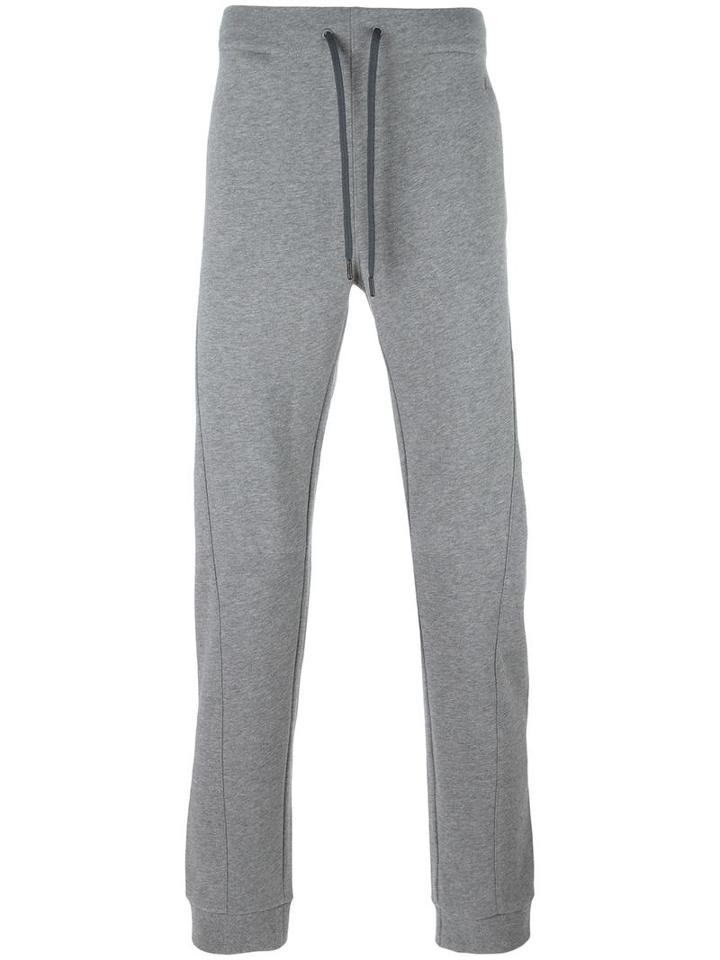 Z Zegna Tapered Track Pants, Men's, Size: Xl, Grey, Cotton