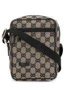 Gucci Pre-owned Gg Pattern Cross Body Shoulder Bag - Brown