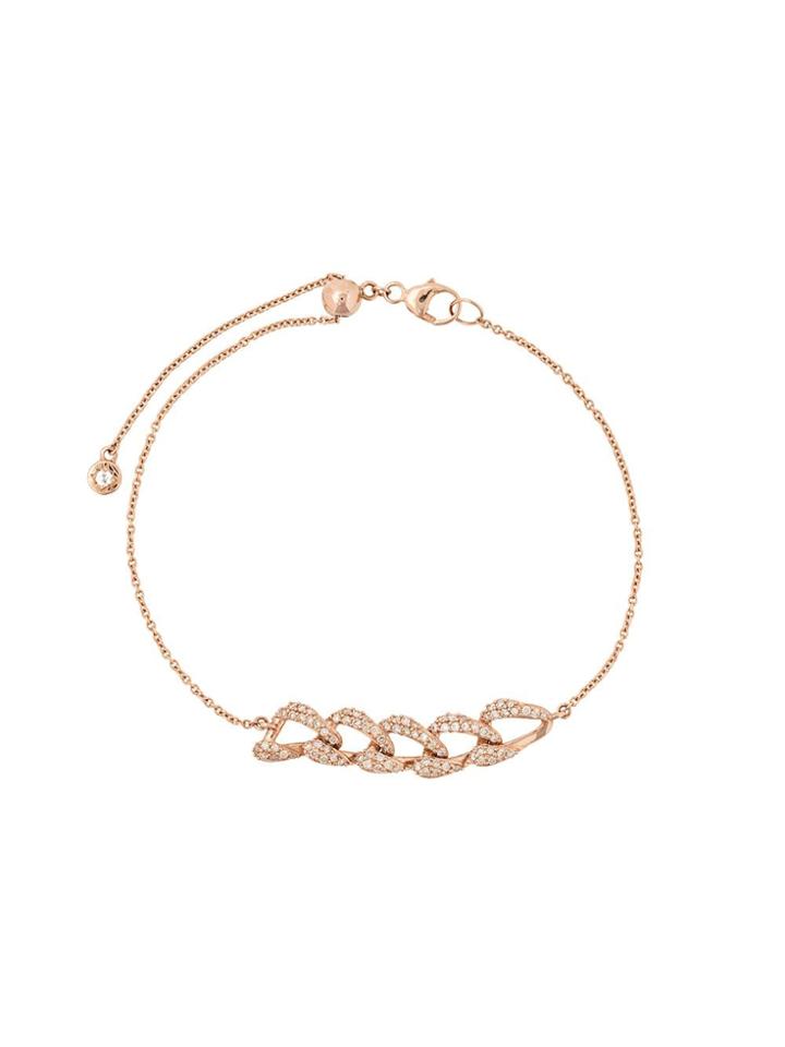 Astley Clarke 14kt Rose Gold Vela Diamond Bracelet