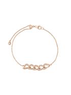 Astley Clarke 14kt Rose Gold Vela Diamond Bracelet