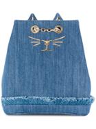 Charlotte Olympia Petite Feline Backpack - Blue