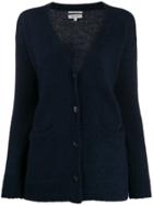Woolrich Oversized Long-sleeve Cardigan - Blue