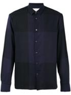 Stephan Schneider - Checked Shirt - Men - Cotton - M, Blue, Cotton