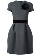 P.a.r.o.s.h. 'ryan' Mini Dress, Women's, Size: Medium, Grey, Viscose/wool