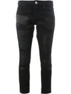 Junya Watanabe Comme Des Garçons Cropped Skinny Jeans - Black