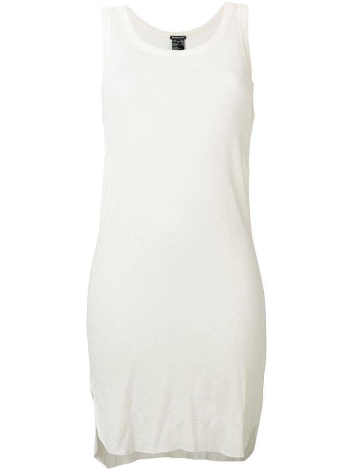 Ann Demeulemeester Longline Tank Top - Neutrals