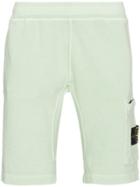 Stone Island Garment Dyed Shorts - Green