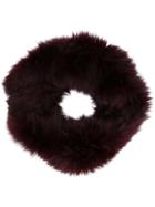 Plein Sud Fox Fur Scarf - Red